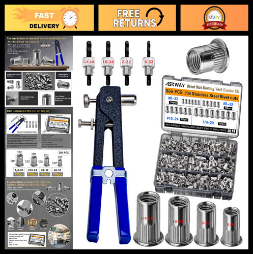 500 pezzi kit utensili - 500, per